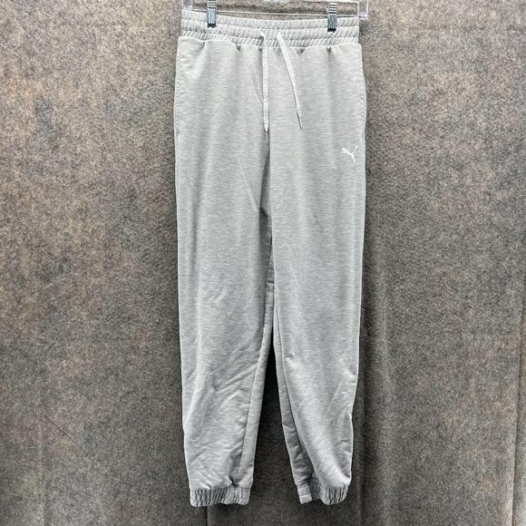 Puma Pants - Puma Sweatpants Women Extra Small Ladies Gray Jogger Pants Outdoors Fleece